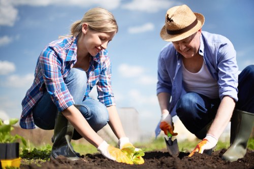 Marketing cookies support relevant promotional content for landscaping services